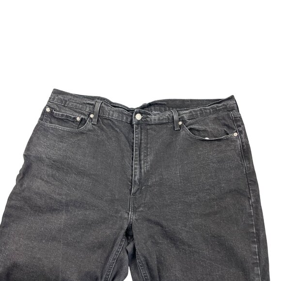 Levis Mens Black 541 Athletic Fit Tapered Jeans 42x30 Inseam 28.5” - Picture 3 of 11